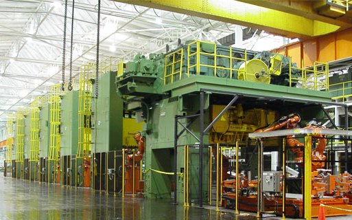 machine cleaning and painting